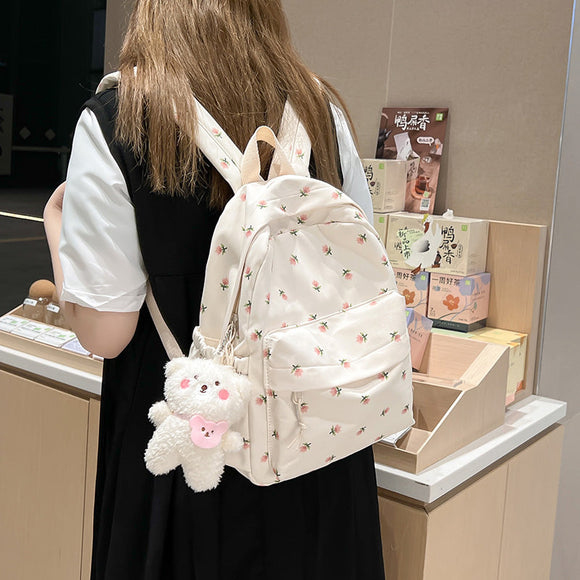 Girls Cute Backpack 4 Colors Kawaii School Bag Woman's Shoulder Bag